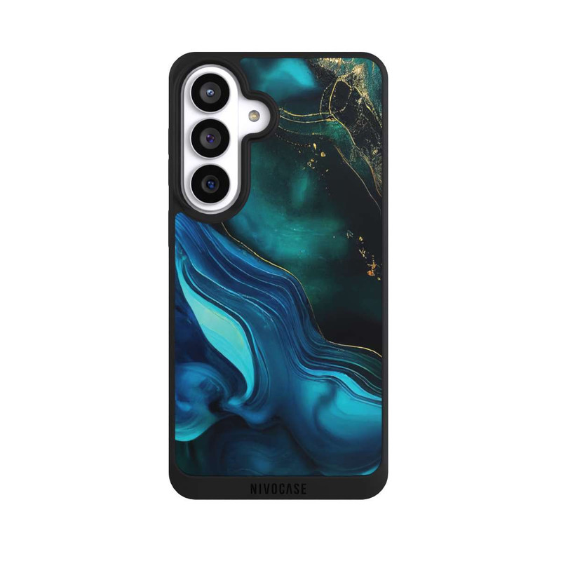 Galaxy S26+ NIVOpure Encre bleue et dorée