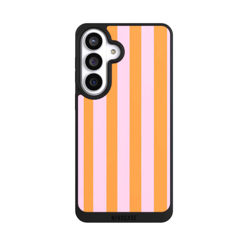 Samsung Galaxy S26+ NIVOpure Orange And Pink Stripes