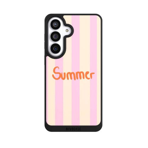 Samsung Galaxy S26+ NIVOpure Summer Pink And Orange Stripes