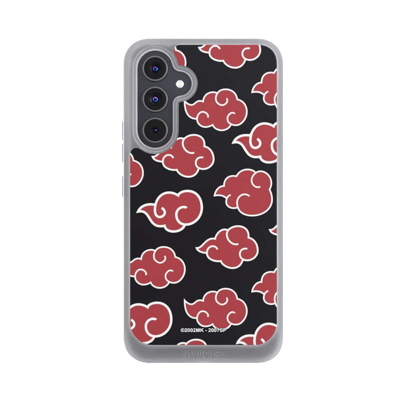 Galaxy A54 5G NIVOpure Akatsuki Pattern Black Big